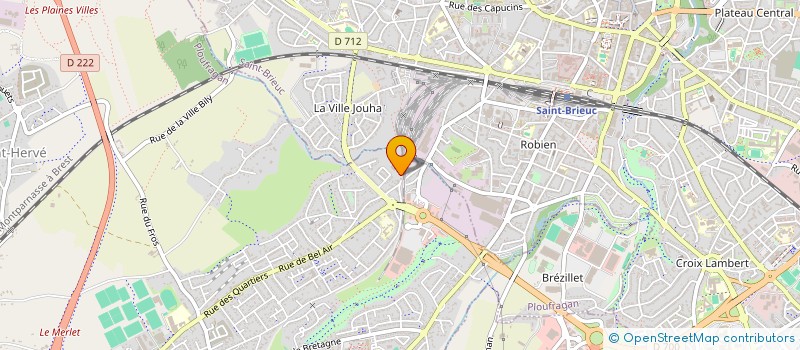 localisation de l'entreprise CJC BOIS  PLOUFRAGAN