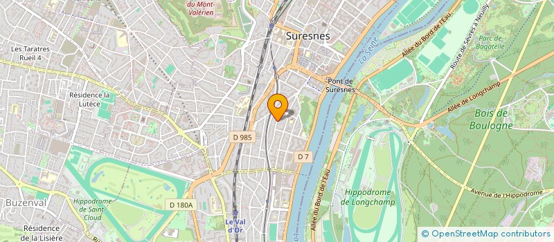 localisation de l'entreprise CJC INVEST à SURESNES