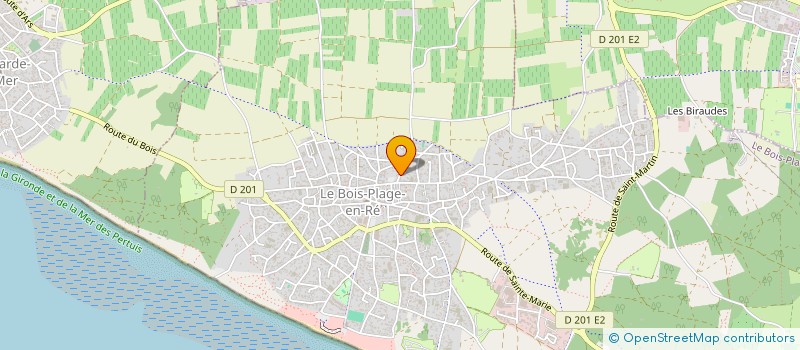 localisation de l'entreprise CJC LE NID  LE BOIS-PLAGE-EN-RE