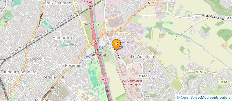 localisation de l'entreprise CJC LOC  BALMA