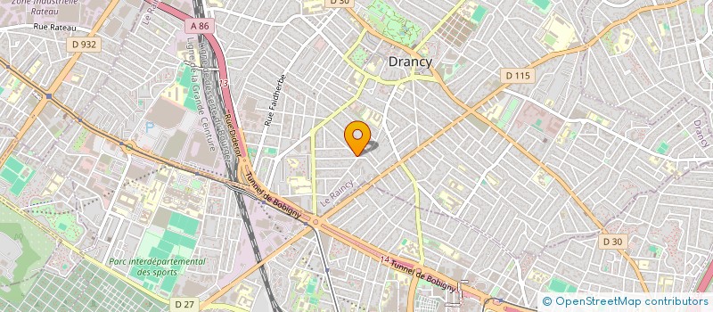 localisation de l'entreprise CJC RENOVATION à DRANCY