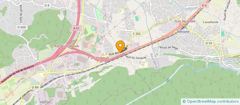 localisation de l'entreprise CJCG HOLDING à BOUC-BEL-AIR