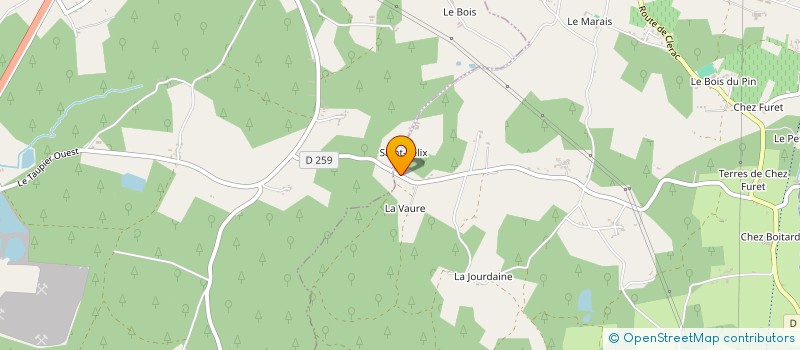 localisation de l'entreprise CJCM  POUILLAC