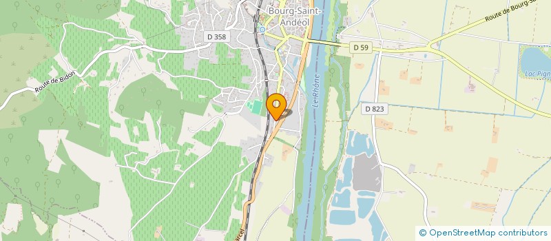 localisation de l'entreprise CJD CREATION JEUX DIVERS à BOURG-SAINT-ANDEOL