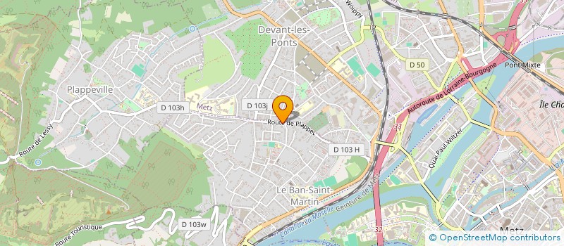 localisation de l'entreprise CJDIS à LE BAN-SAINT-MARTIN