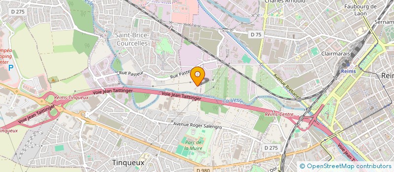 localisation de l'entreprise CJEA  SAINT-BRICE-COURCELLES