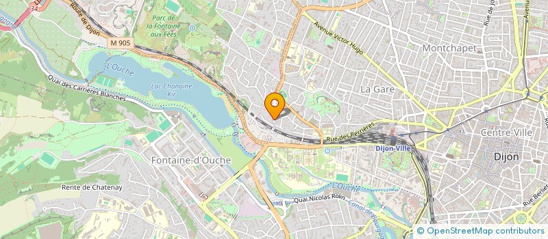 localisation de l'entreprise CJEN FAMILY à DIJON