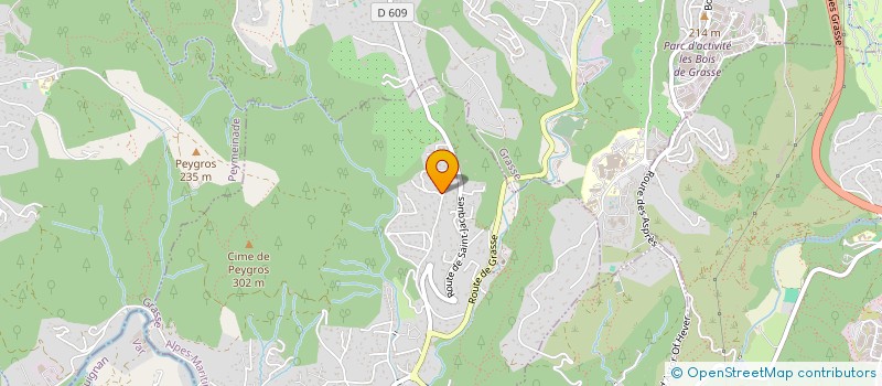 localisation de l'entreprise CJFK  AURIBEAU-SUR-SIAGNE