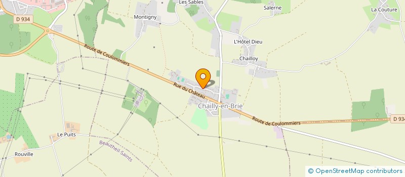 localisation de l'entreprise CJFLEGER  CHAILLY-EN-BRIE