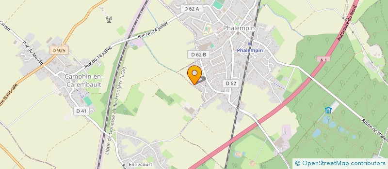 localisation de l'entreprise CJIMMOB-2019  PHALEMPIN