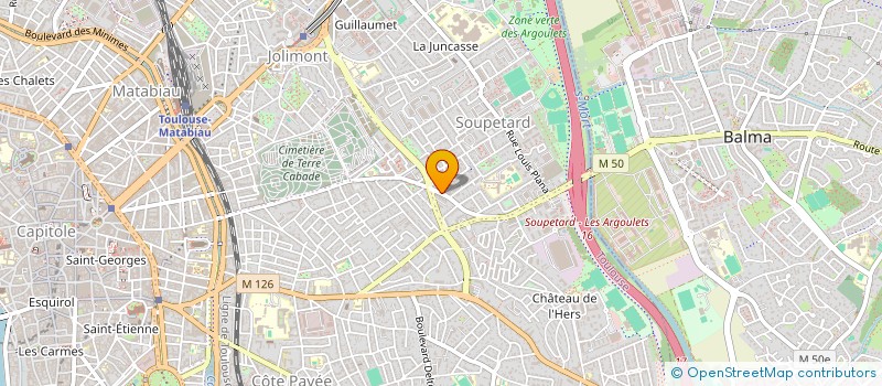 localisation de l'entreprise CJINSEIDOW  TOULOUSE