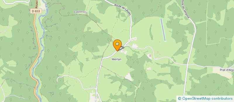 localisation de l'entreprise CJJ  SAINT GERY-VERS