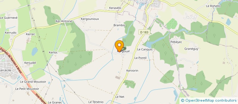 localisation de l'entreprise CJL à THEIX-NOYALO