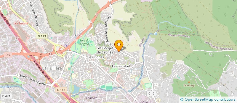 localisation de l'entreprise CJL à VITROLLES