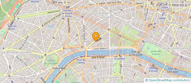 localisation de l'entreprise CJL  PARIS