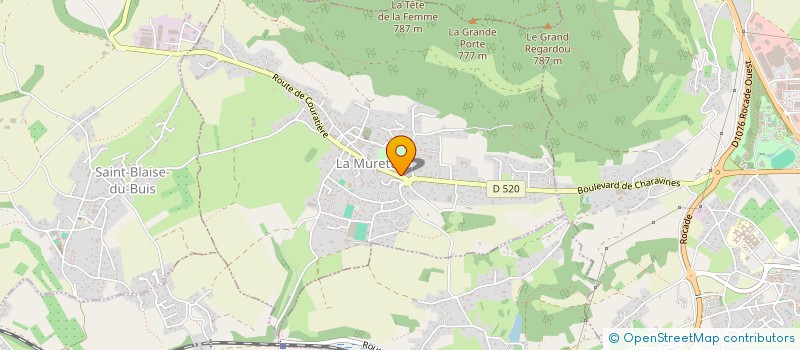 localisation de l'entreprise CJL  LA MURETTE