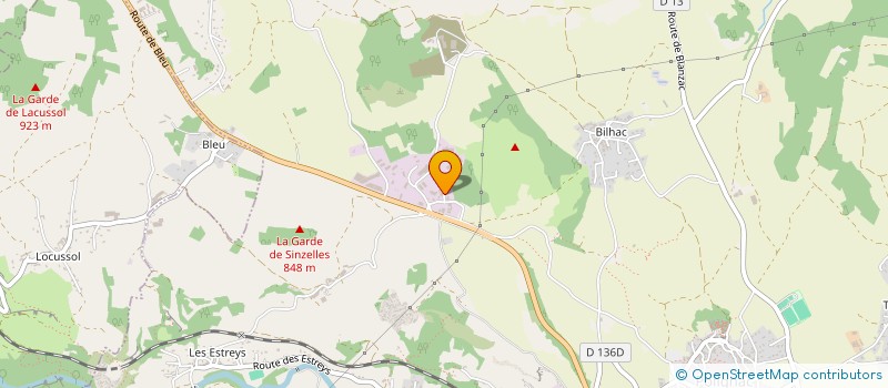 localisation de l'entreprise CJL HOLDING  POLIGNAC