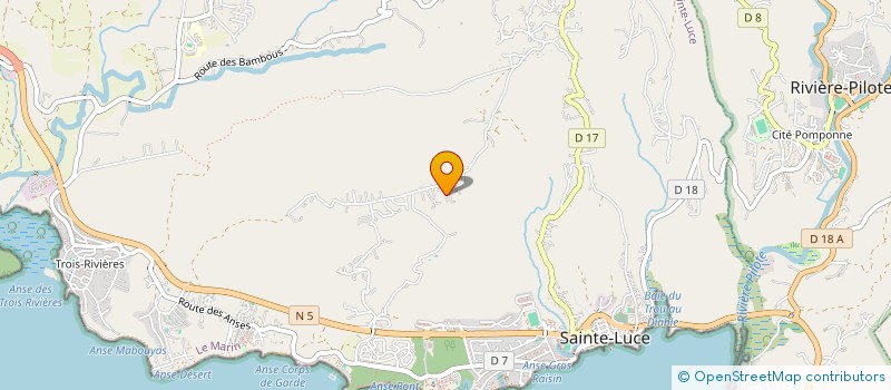 localisation de l'entreprise CJL HOLDING  SAINTE-LUCE