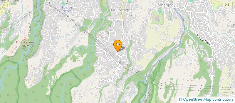 localisation de l'entreprise CJL IMMO  SAINT-DENIS