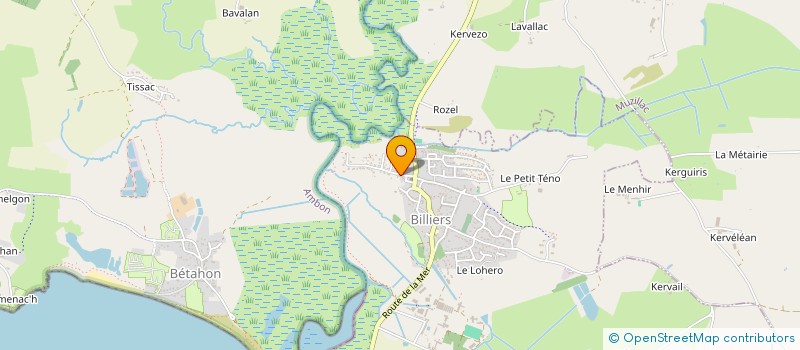 localisation de l'entreprise CJL IMMO  BILLIERS