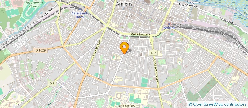 localisation de l'entreprise CJLA  AMIENS