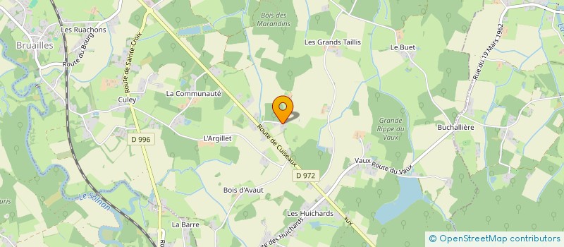 localisation de l'entreprise CJLI  BRUAILLES