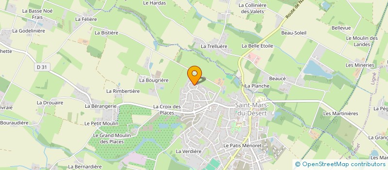 localisation de l'entreprise CJLJ INVESTISSEMENTS à SAINT-MARS-DU-DESERT