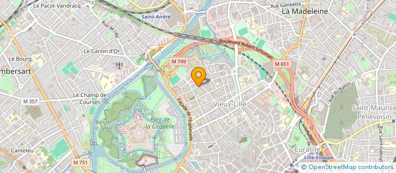 localisation de l'entreprise CJLLJ à LILLE
