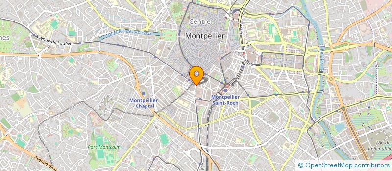localisation de l'entreprise CJLM à MONTPELLIER
