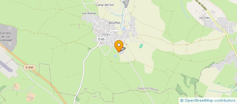 localisation de l'entreprise CJLM CONCEPTION  VALADY