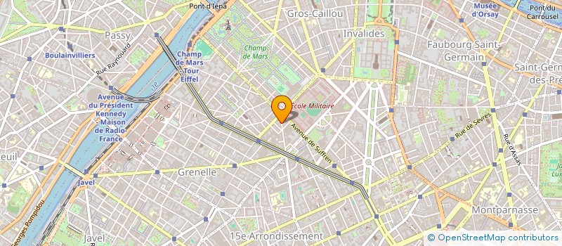 localisation de l'entreprise CJLR à PARIS