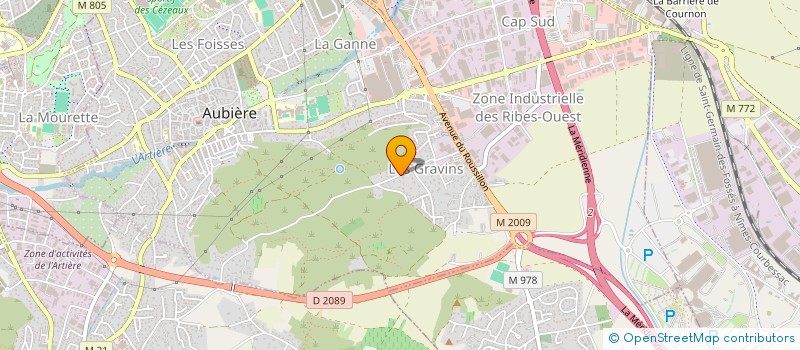 localisation de l'entreprise CJLV  PERIGNAT-LES-SARLIEVE