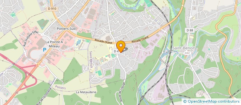 localisation de l'entreprise CJM à SAINT-BENOIT