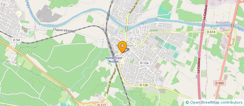 localisation de l'entreprise CJM  RIVESALTES