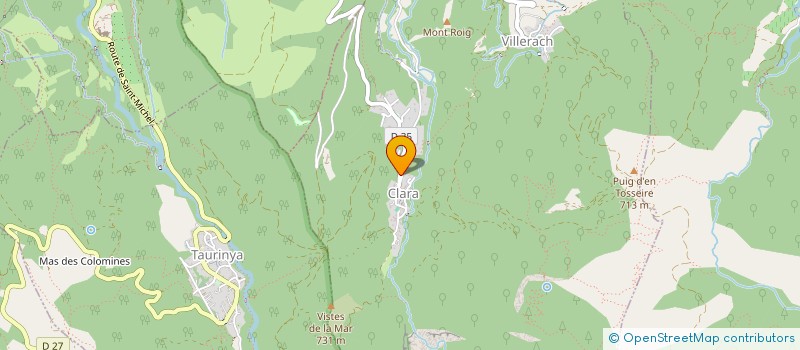 localisation de l'entreprise CJM  CLARA-VILLERACH