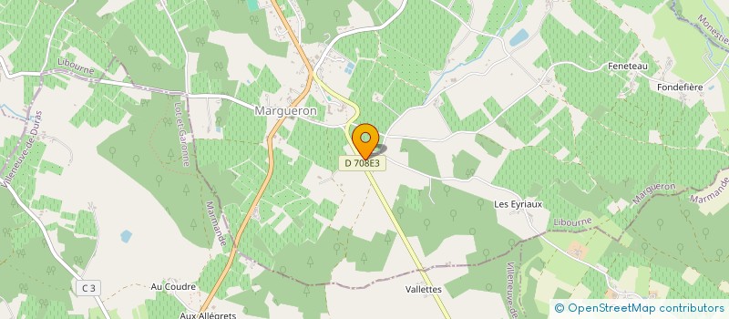 localisation de l'entreprise CJM ASSETS  MARGUERON