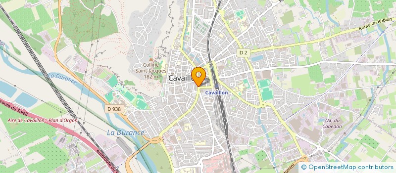 localisation de l'entreprise CJM AVOCATS - IMBERT GARGIULO - ROLAND - PAVIA  CAVAILLON