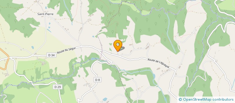 localisation de l'entreprise CJM DIFFUSION  VIRAC