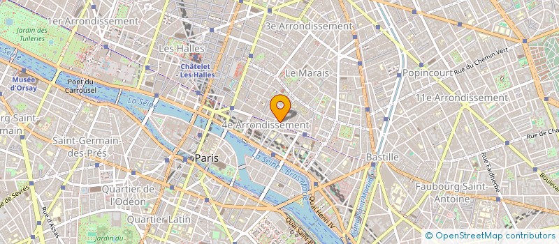 localisation de l'entreprise CJM HOLDINGS  PARIS