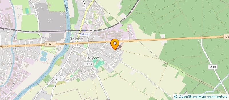 localisation de l'entreprise CJM IMPORTS  TRILPORT