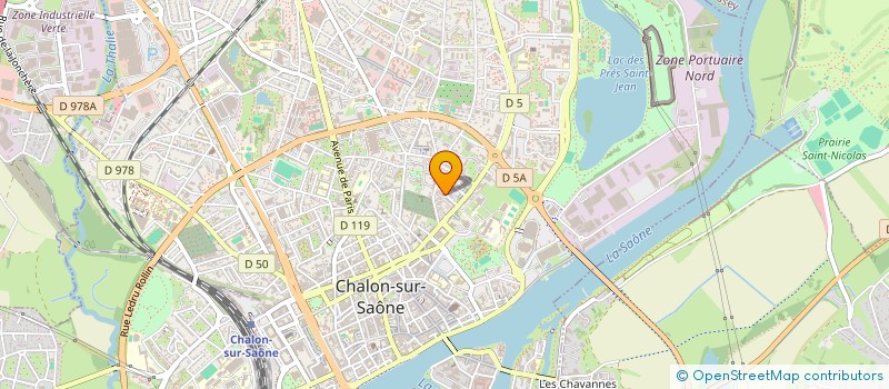 localisation de l'entreprise CJM SARL à CHALON-SUR-SAONE