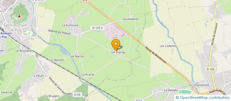 localisation de l'entreprise CJM SERVICES à MARGERIE-CHANTAGRET