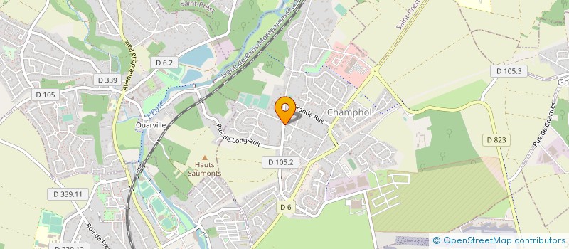 localisation de l'entreprise CJMAD IMMOBILIER à GASVILLE-OISEME