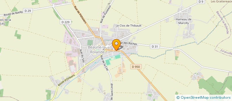 localisation de l'entreprise CJME à BEAUNE-LA-ROLANDE