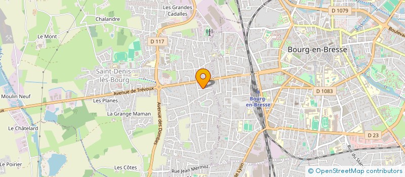 localisation de l'entreprise CJN à SAINT-DENIS-LES-BOURG