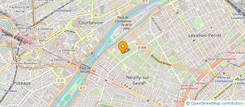 localisation de l'entreprise CJO FINANCE à NEUILLY-SUR-SEINE