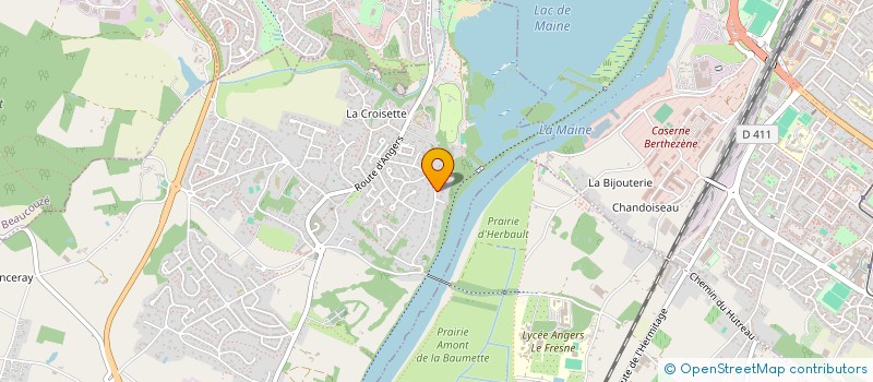 localisation de l'entreprise CJP  BOUCHEMAINE