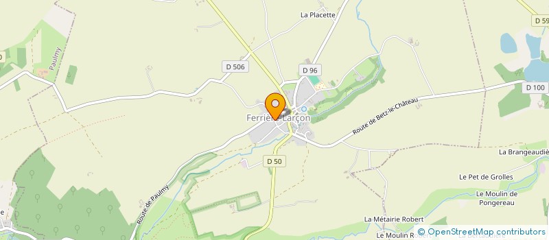 localisation de l'entreprise CJP  LE GRAND-PRESSIGNY