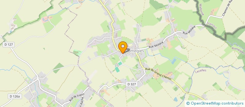 localisation de l'entreprise CJP  RUMEGIES