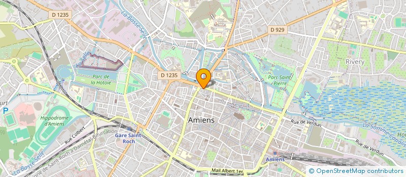 localisation de l'entreprise CJP CONSTRUCTIONS à AMIENS